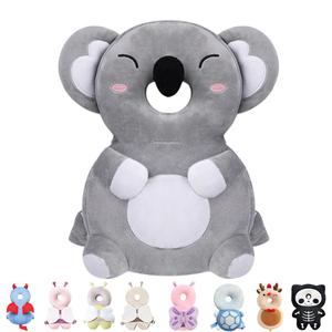 Baby Head Protector Backpack for Falling Crawling and Walking Toddler Essentials Harness Infant Koala Toys Helmets Baby Christmas Gifts Essentials Must Have Stuff Items for 0.5-2 Years (Grey)