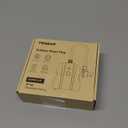 Outdoor Smart Plug Waterproof, TESSAN Smart WiFi Outlet Compatible with Alexa, Google Assistant, 2 Individual Sockets Outside Power Strip with Switch, 2.4GHz Wi-Fi Only, for Lights and 2HP Pool Pump (Black)