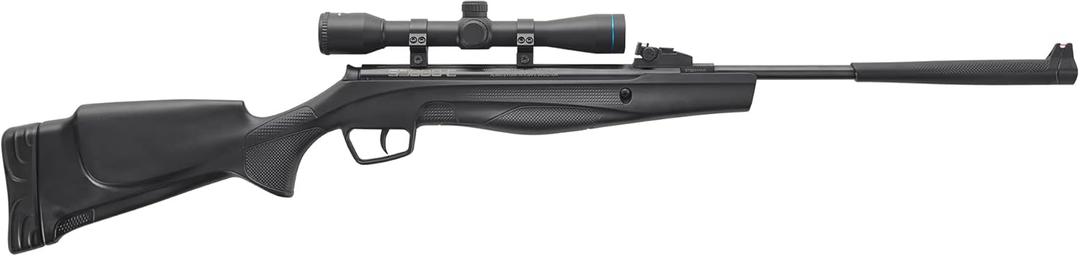 Stoeger S3000-C Compact Airgun Combo - .177 Caliber - Black Synthetic with Fiber-Optic Sights Combo - Includes 4 x 32 Scope