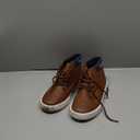 Nautica Kids Boys Dress Chukka Boot - High-Top Sneakers Youth Casual Bootie (Little Kids/Big Kids) (1 Little Kid, Tan Navy-wharf)