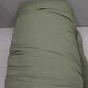Geniospin King Size Comforter Set- 7 Piece Dark Green Textured King Bedding Set, Soft Solid Bed in a Bag for All Season, King Comforter Set with Sheets(Dark Green,102''x90'')