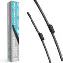 Decarton 3-Piece Windshield Wipers For Ford Mustang Mach-E 2021 2022 2023 2024 Replacement For All-season Front Wiper Blades Set