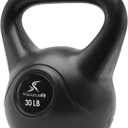 ProsourceFit Vinyl Plastic Kettlebell from 10, 15, 20, 25, 30 and 35 lbs