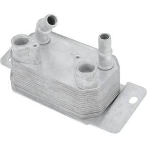 Engine Oil Cooler for Ford Escape 2017-2019 Transmission Oil Cooler Trans Cooler No.F1FZ7A095D/F1FZ7A095A Aluminum Alloy Silver Tone 1 Pcs Car