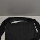 REORIA Women's Sexy Mesh Long Sleeve Boned Corset Top Trendy Y2K Square Neck Going Out Bustier Crop Tops (XX-Large, Black)