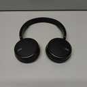 JVC Deep Bass Wireless Headphones, Bluetooth 5.2, Built-in EQ (Bass/Clear/Normal), Multi-Point Connection, Voice Assistant Compatible, 35 Hour Battery Life - HAS36WB (Black) (Small)