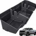 MIKKUPPA Under Seat Storage Box - Compatible with 2019-2026 Chevy Silverado/GMC Sierra 1500, 2020-2026 Silverado/Sierra 2500HD 3500HD Double Cab & Crew Cab - Upgraded Detachable Underseat Organizer