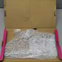 JFLLamp Mis 15 Quinceanera Neon Signs for Wall Decor Neon Lights for Bedroom Led Signs Suitable for Quinceanera Christmas Birthday Party Unique Gift for Lover, 5V Power Adapter, 16.2 * 9.7 Inch(Pink)