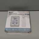Wireless Weather Stations, with 330ft Range Sensor and Adjustable Backlight Inside Outside Monitor (White)