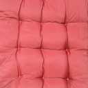 STAYDEN Egg Chair Cushion Replacement Outdoor Hanging Chair Cushion for Patio Furiture Hammock Swing Cushion 47x35x6 Inches (WineRed)