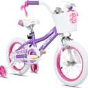 JOYSTAR Girls Bike for Toddlers and Kids Age 3-10 Years, Kids Bike with Training Wheels and Handbrakes, 20 Inch Bike with Kickstand, Multiple Colors