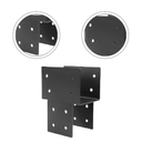 Outdoor For Gazebo Post Cap TieDown Bracket for Wood Posts 4x4'' with Interior 3 5 x 3 5'' Size for Structural Support (1pcs)