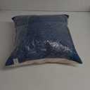 Pillow Shell 100% Polyester Blue 18x18