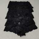 Sexy Panties for Women Plus Size Underwear Womens High Waisted Underwear No Panty Line Breathable Lace Boyshorts (Medium, 7pcs-black)