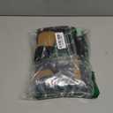 Kuoser Waterproof Dog Coat, Reversible Dog Jacket for Medium Dogs, Adjustable Durable Doggie Winter Coat Warm Puppy Cold Weather Apparel from Small to Large Breed, Green M (Medium (Pack of 1))