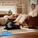 Under Desk Elliptical 12 Gear Adjustable Leg Exerciser for Seniors