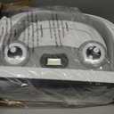 Baby Bathtub, Collapsible Newborn Bathtub for Infant to Toddler 0-24 Months with Soft Cushion and Thermometer,Portable Travel Newborn Tub with No-Slip Feet, Baby Shower Gifts,Grey