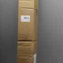 Randall 36 Kerf-Style Door Bottom with Vinyl Fins Brown Door Weatherstrip & Draft Stopper, Slide-in Threshold Seal for Exterior/Interior Doors