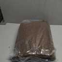 JSEI Dirt Trapper Door Mat 32"x48" Non-Slip Washable Entrance Mat, Dog Doormats, Absorbent & Fade-Resistant Floor Mats, Low Profile Welcome Mats for Entryway, Front Door, and Inside Entrance, Brwon (Brown)