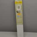 Cordless Light Filtering Mini Blind - 26 Inch Width, 64 Inch Length, 1" Slat Size - Grey - Cordless GII Morningstar Horizontal Windows Blinds for Interior by Achim Home Decor