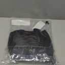 Avidlove Womens Mesh Long Sleeve Bodysuit Round Neck Sheer Leotards Geo Print Bodysuit Top with Snap Crotch, Size -M