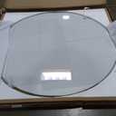 48" Inch Round Glass Table Top 1/3" Thick Tempered Beveled Edge for Dining Table, Coffee Table, Restaurant Table, Office Table, Side Table, Living Room Table(48 in)