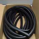 RV Slide Out Seal, D-Seal Wiper Weather Stripping (018-312-EKD) 1 * 15/16 Inch * 35' Compatible with RV Camper Trailer Black Rubber