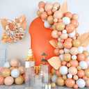 SUKAIKEQA 6FT Wedding Arch Cover â€“ Stretchy Orange Backdrop Fabric for Small Arches, Photo Booths & Party Decor â€“ for Birthdays, Showers & Intimate Celebrations