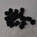 20pcs Saxophone Bumper Felts Sax Repair Parts Saxophone Key Guard Felt Bumper Alto Tenor Soprano Saxophone Parts saxophone accessories kit(Black)
