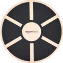 Amazon Basics Wood Wobble Balance Trainer Board, 15.75 X 15.75 X 3.15 Inches