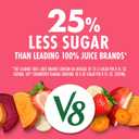 V8 Strawberry Banana 100% Fruit and Vegetable Juice, 8 fl oz Can (6 Pack) (EXP 09/04/26)