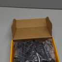 ELEAD 60-Piece 4 Inch Extra Thick Pegboard Hooks, Heavy Duty Peg Board Organizer Accessories, Peg Board Tool Hangers Fit for 1/4" Pegboard Hanging Tools Garage, Workshop, and Craft Storage