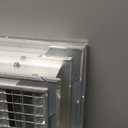 HVAC Premium 16"W x 26"H Aluminum Exterior Gable Louver Vent for Walls & Crawlspace - Weather-Resistant Air Grille with Screen Mesh - [Outer Dimensions 17.75"W x 27.75"H]