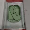 eXtremeRate PlayVital Back Cover for Nintendo Switch Console,Joycon Handheld Controller Separable Protector Hard Shell,Dockable Protective Case for Nintendo Switch - Matcha Green (NOT for Switch 2)