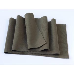 TinaKim Rib Knit Cuffs for Sewing Fabric for Neckline,Waistbands Collar Cuffs Material (Strip of Army Green, 40x8in)
