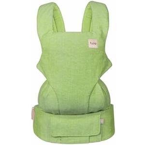 Baby Tula Explore Carriers - Breathable Baby Carrier Newborn to Toddler - Adjustable Toddler Carrier - Multiple Ergonomic Positions Front and Back - Ergonomic Fit for 7-45 lb - Linen, Basil