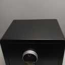 1.2 Cubic Feet Fingerprint Fireproof Home Safe With Fireproof Document Bag, Digital Security Safe With Removable Shelf Secure Cash, Jewelry and Valuables. (With fireproof bag, 11.8H X 15W X 11.8D)