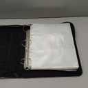 Trading Card Binder, 9 Pocket Fit 1404 Cards - Metal D-Ring Card Holder with 78 Double-Sided Clear Pages, Top-Loading Collectors Album -White