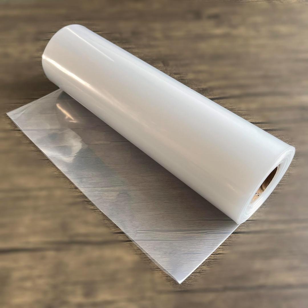 Poly Tubing Roll 12 inches x 52 Feet 4 Mil Thick for Tailored Poly Bag Packaging and Safe Storage of Food, Electronic Components and Accessories