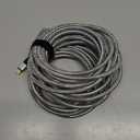 Elecan USB C to HDMI Cable 25 Ft, 4K@60Hz HDR, Gold-Plated Braided High-Speed USB 3.1 Type-C to HDMI 2.0 Cord Thunderbolt 3 Compatible for Galaxy MacBook Pro/Air iPad Pro Surface Dell HP with 5 Ties