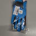 2 x Kids Horse Riding Gloves Children Equestrian Kids Gloves Child Horseback Bike Gardening Boys & Girls Mittens Pony Youth Outdoor Mitts (Age 6-8 Years, Blue)