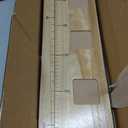 Chunful Wooden Growth Chart for Kids with Picture Frames Height Growth Chart, 53.23 x 6.54 inches/ 135.2 x 16.6 cm, and it can measure approx. 27.56-74.8 inches kids' height
