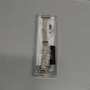 MioHHR Slim Metal Band Compatible with Apple Watch Band 42mm(Series 11 10) 41mm(Series 9 8 7) 40mm(Series 6 5 4 SE3/2/1) 38mm(Series 3 2 1),Stainless Steel iWatch Bands for Women,Silver/Gold