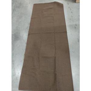 KOZYFLY Runners for Hallways 3x8 ft Washable Kitchen Runner Non Slip Rubber Backed Hall Runners Cotton Entryway Runner Rugs Floor Carpet for Indoor Backdoor Bedroom Kitchen, Brown/Dark Brown