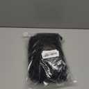 YEAME Curly Wigs for Black Women - Afro Curly Wig with Bangs, Natural Black, Heat Resistant, 15" Full Wig, 150% Density, Glueless, 1 Count