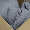 Niagara Sleep Solution Ultra Soft King Size Mattress Topper - Rayon Derived from Bamboo Pillow Top Mattress Pad for Back Pain Relief - Naturally Cooling for Hot Sleepers, Gray