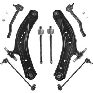 Front Suspension Kit Control Arm Compatible with 2017-2019 Nissan Qashqai, 2014-2019 Rogue, 2017-2019 Rogue Sport | Replace# K623110, K623111