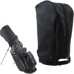 Golf Bag Rain Cover Hood Universal 1680D Nylon, Rain Cape for Golf Bags with Snap Button, Waterproof Material Dustproof Club Protector