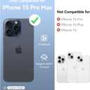 AOTESIER Magnetic for iPhone 15 Pro Max Case, [Compatible with Magsafe] [Food Grade Silicone] Upgraded Camera & Screen Protection Phone Case with [2 Screen Protectors], 6.7 inch, Cloud Mauve