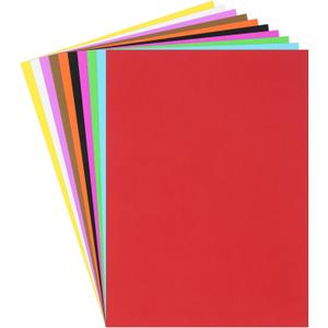 MECCANIXITY 30 Sheets Multicolor Cardstock Paper, 20 x 15 Inches, 200gsm/75lb, Ideal for DIY, Scrapbooking, Card Making